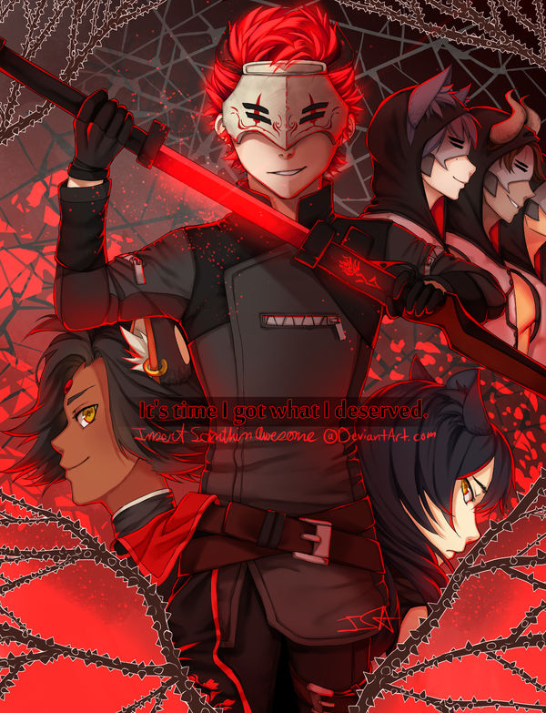 【rwby】精美人物图包 (adam taurus篇)