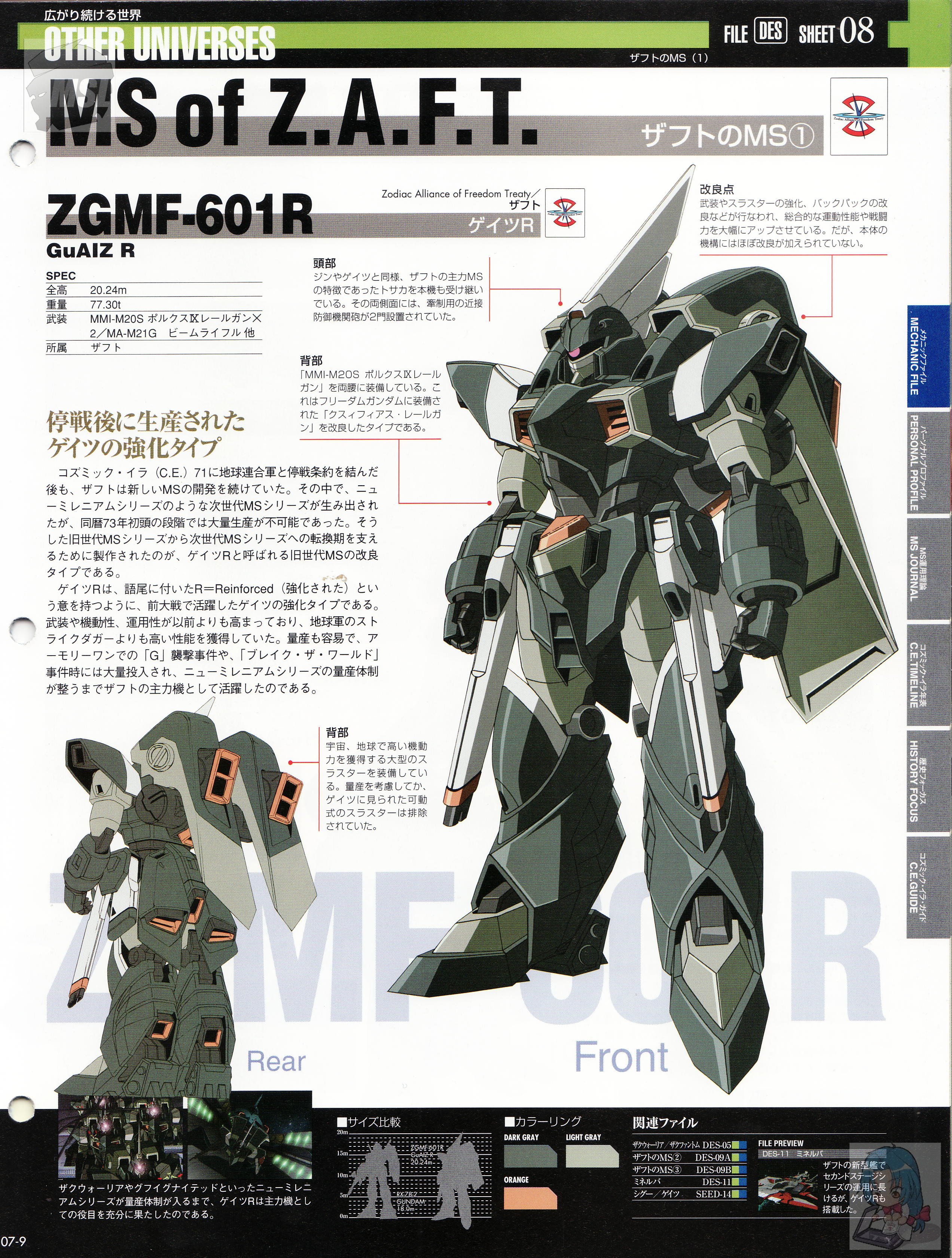 高达战记超百科The Official Gundam Fact File GFF107