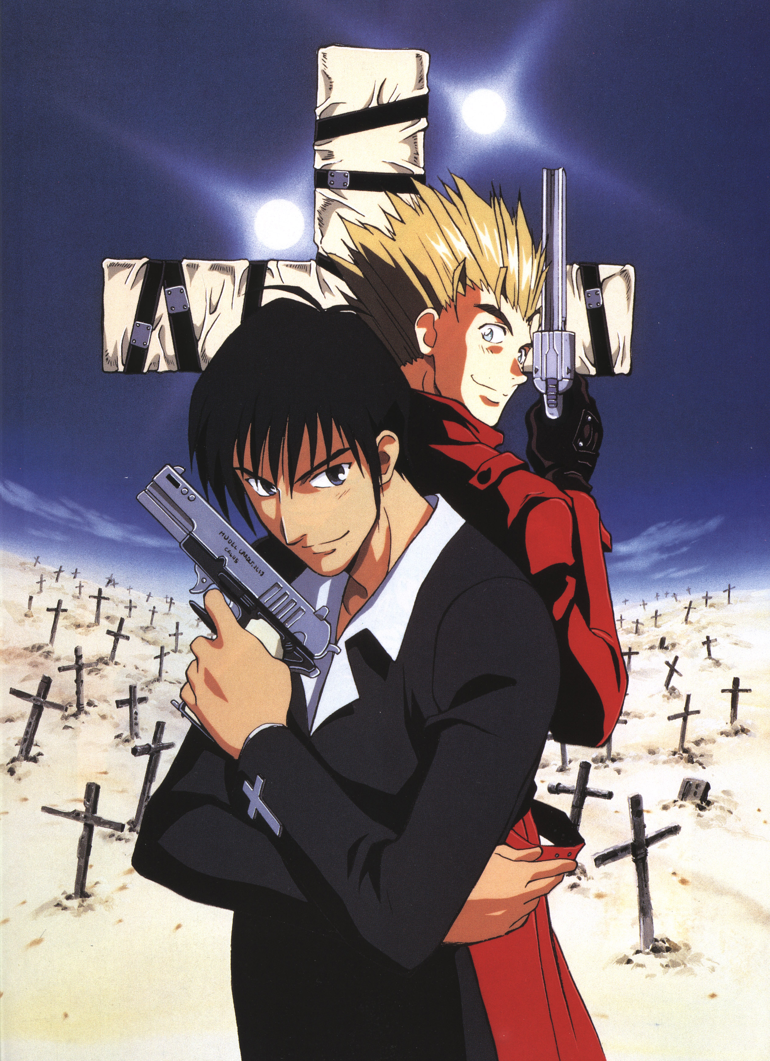 枪神画集trigun art book素材