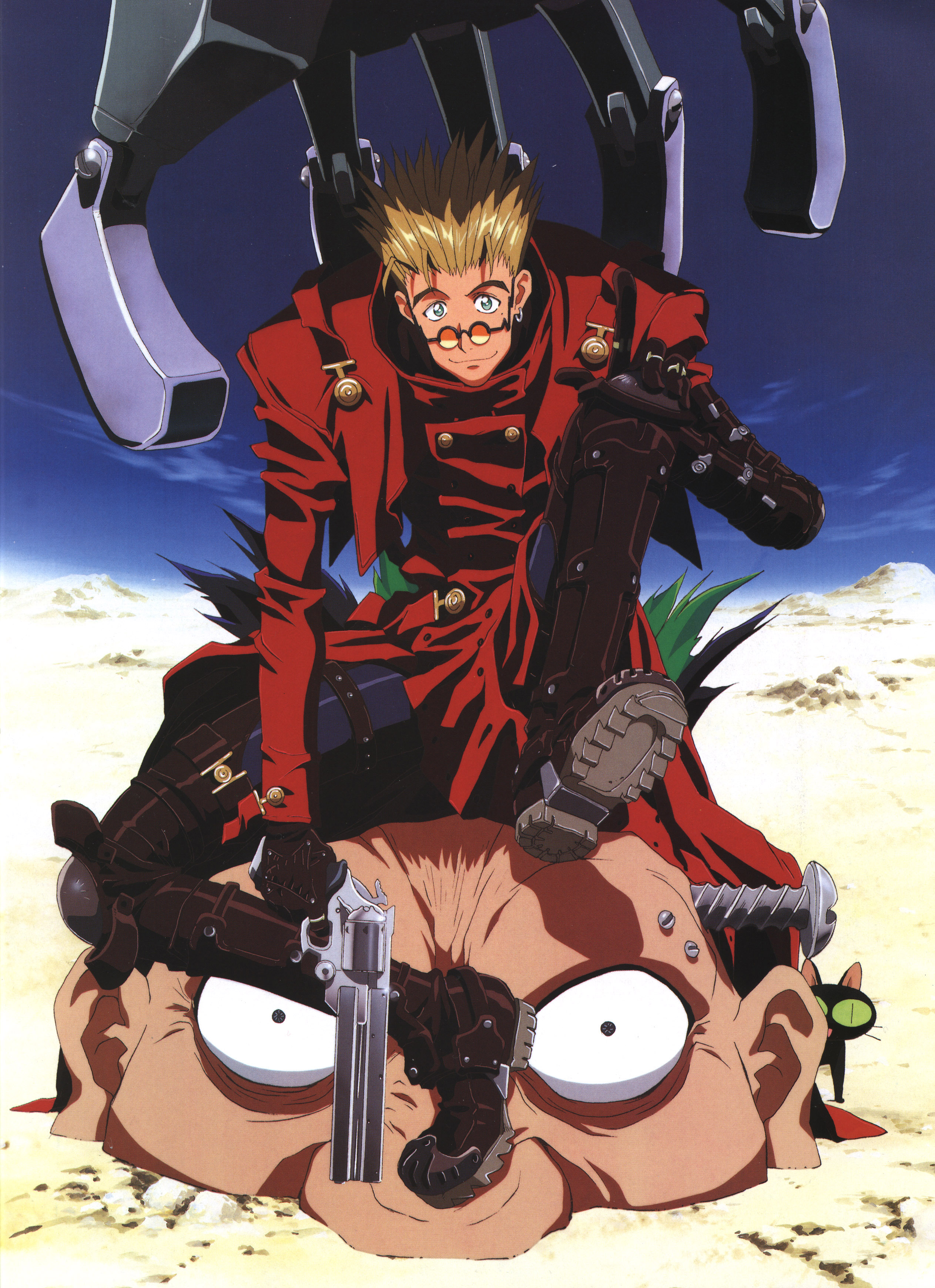 枪神画集trigun art book素材