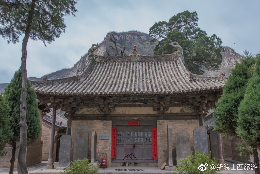 中国传统建筑唐的样子51长治平顺县龙门寺大雄宝殿北宋绍圣五年1098年