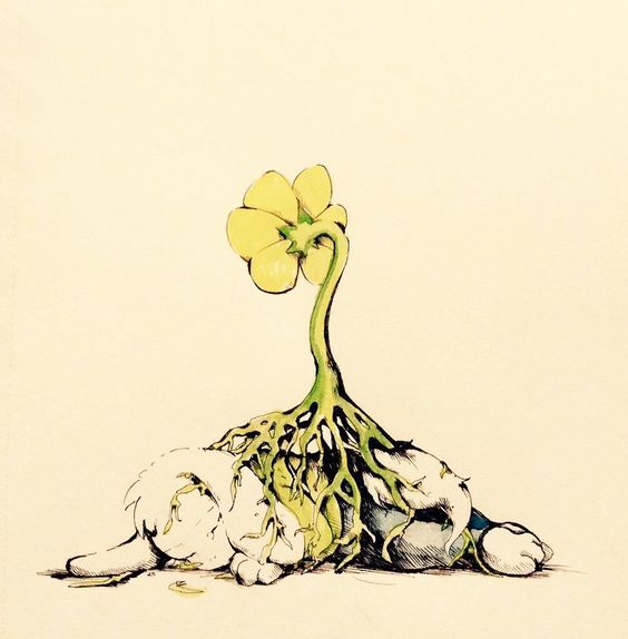 undertale传说之下精美人物图包小花3期篇
