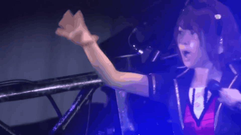 【佐贺偶像是传奇live】种田梨沙镜头gif