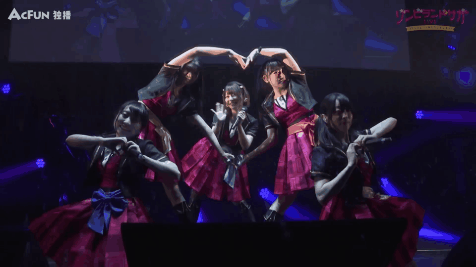 【佐贺偶像是传奇live】种田梨沙镜头gif - acfun弹幕