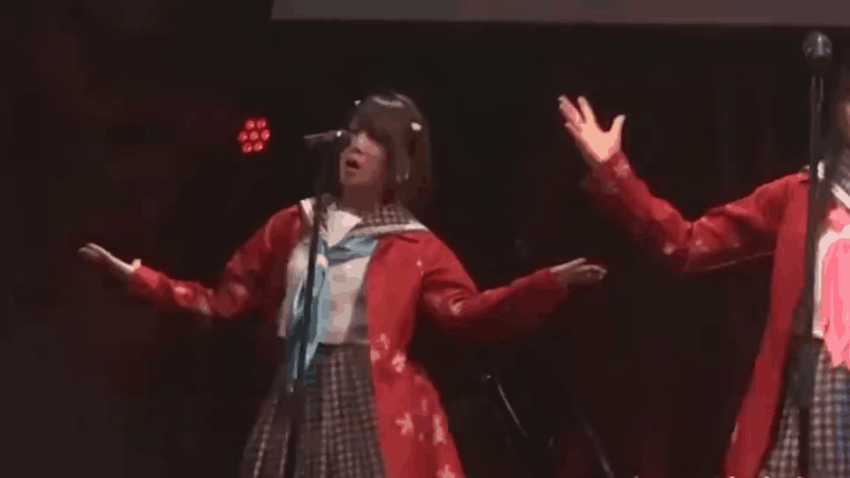 【佐贺偶像是传奇live】种田梨沙镜头gif