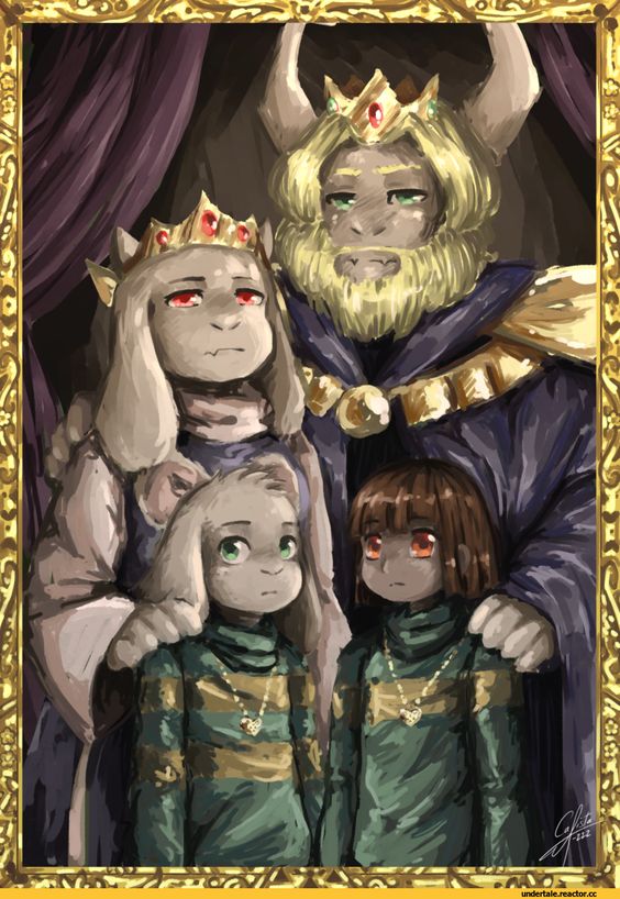 【undertale】传说之下精美人物图包 (asgore&toriel期篇)