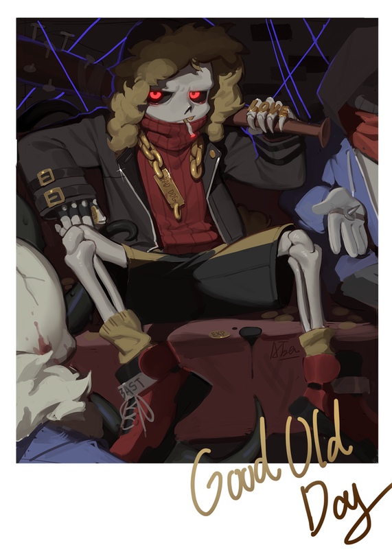 【传说之下2设杂图】精美人物图包 (underfell篇)