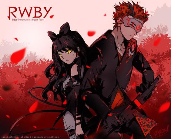 rwby精美人物图包blakeadamtaurus篇