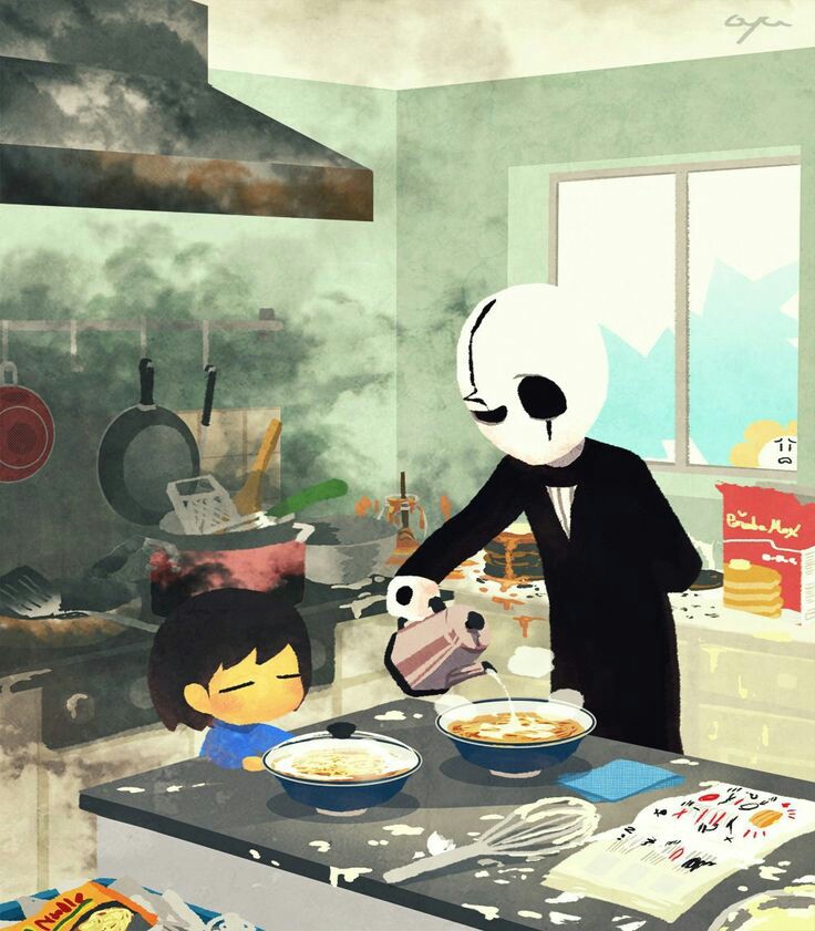 undertale传说之下精美人物图包gasterfrisk篇