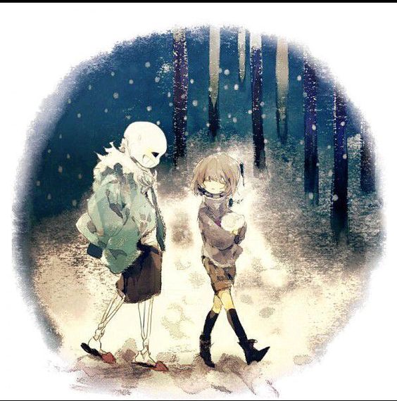undertale传说之下精美人物图包sansfrisk第3期