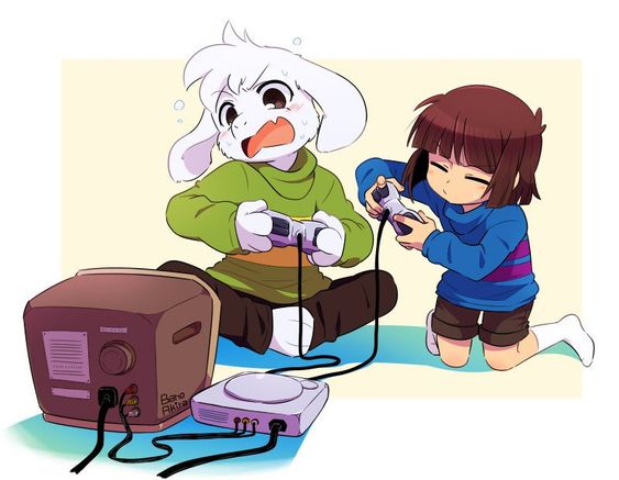 undertale传说之下精美人物图包asrielfrisk篇