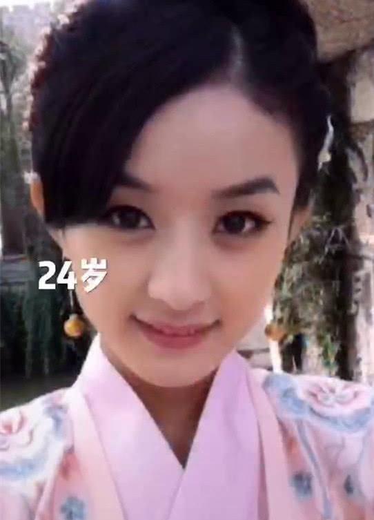 赵丽颖从2岁到32岁的照片大合集简直就是一部女神成长史