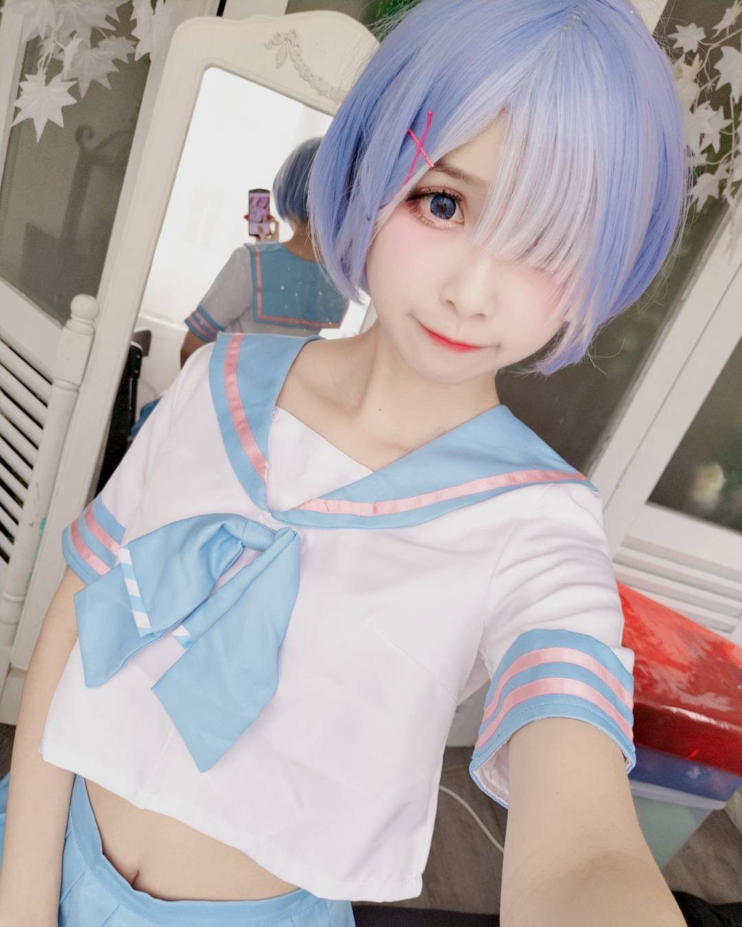 雷姆小姐姐的笑容撩到我了——cosplay:ebi 刘虾米