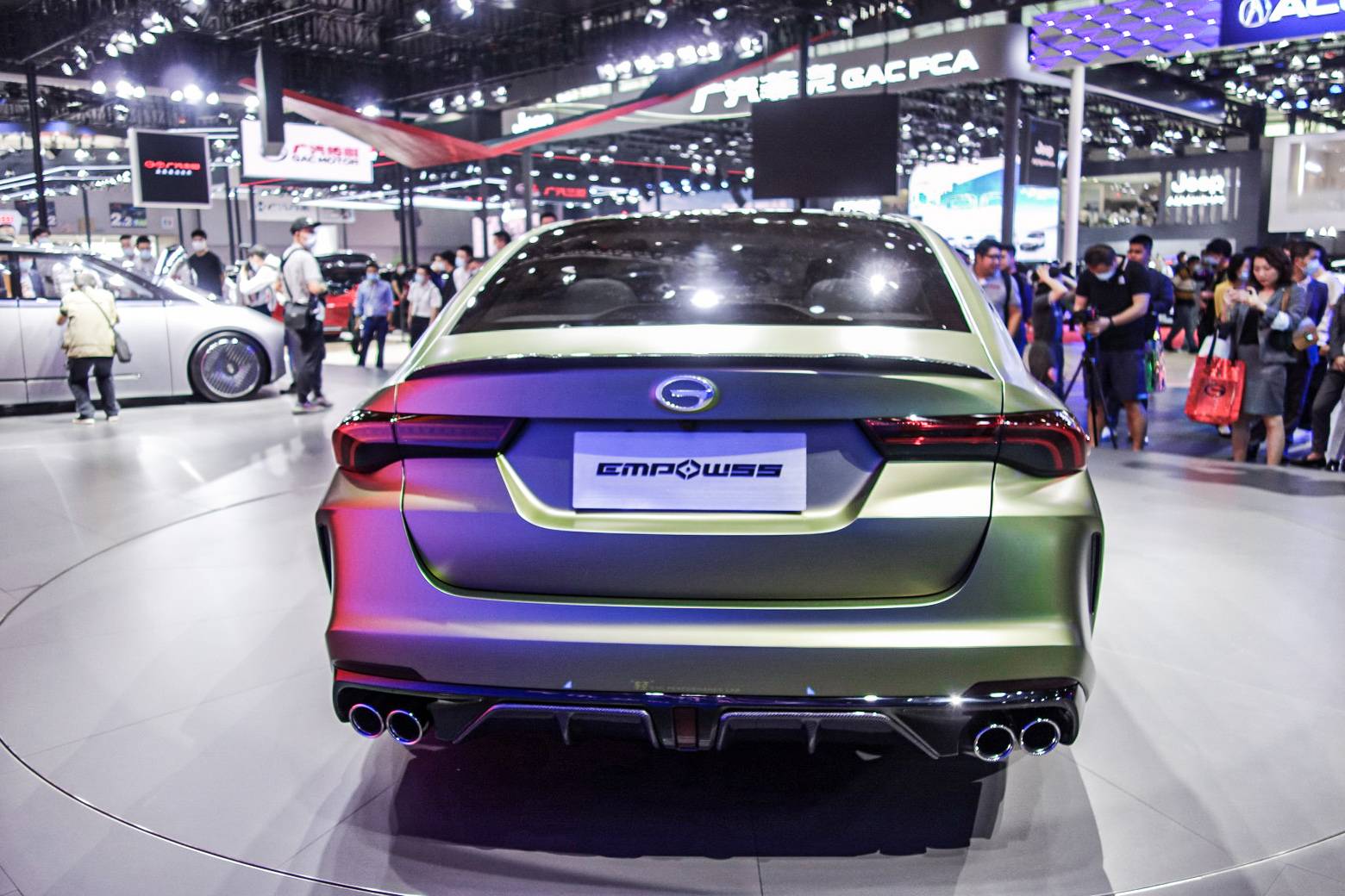 2020广州车展实拍体验广汽传祺empower55