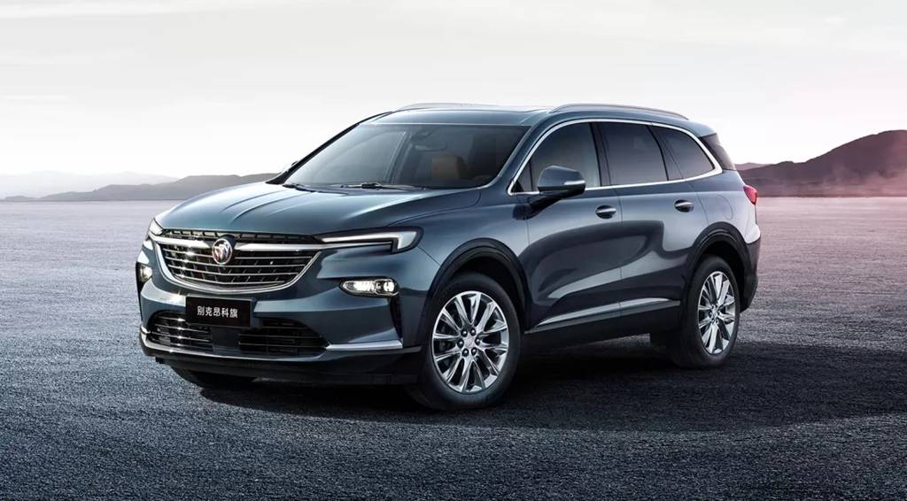 中大型7座suv别克昂科旗外观内饰官图公布,预计年内上市