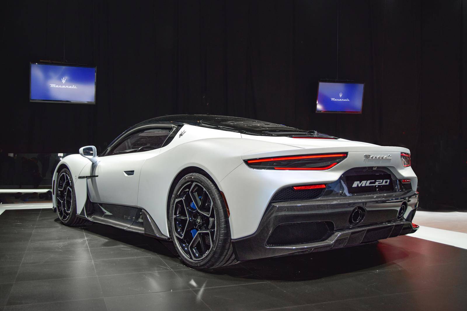 2020北京车展:玛莎拉蒂mc20实拍,气场足,2.9秒破百