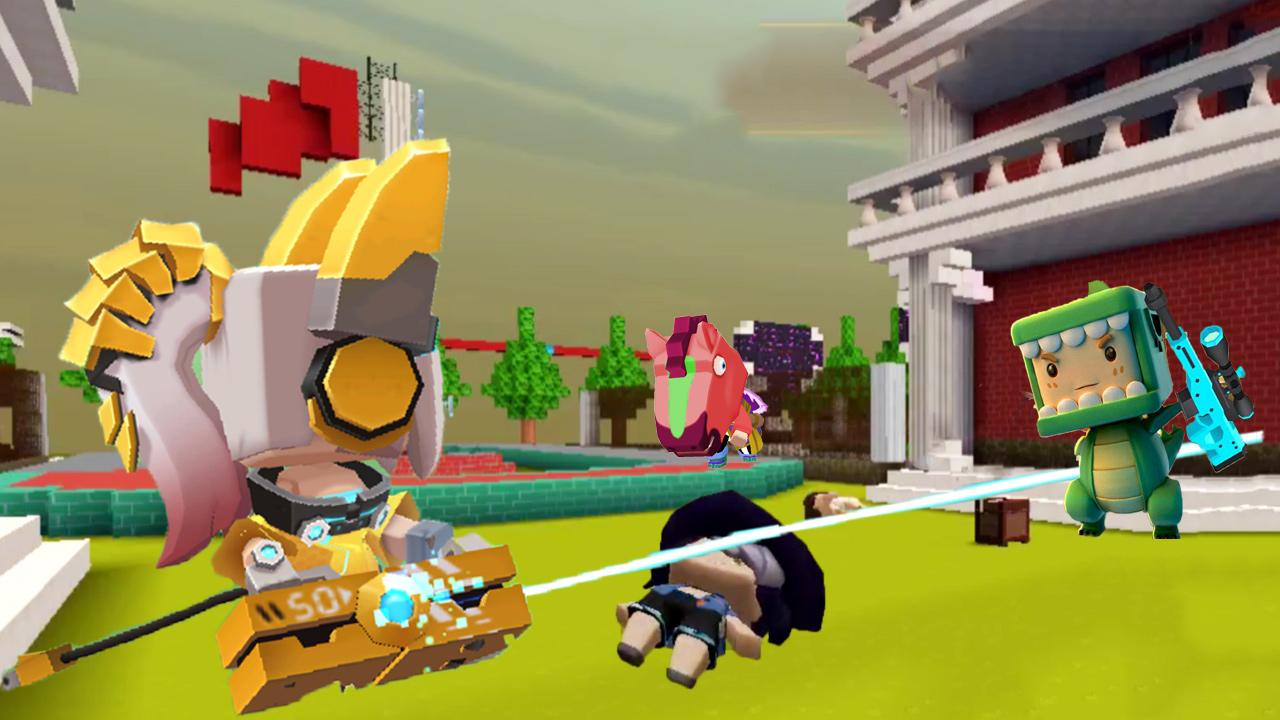 迷你世界 新吃鸡地图, 汤米1挑7可算厉害?