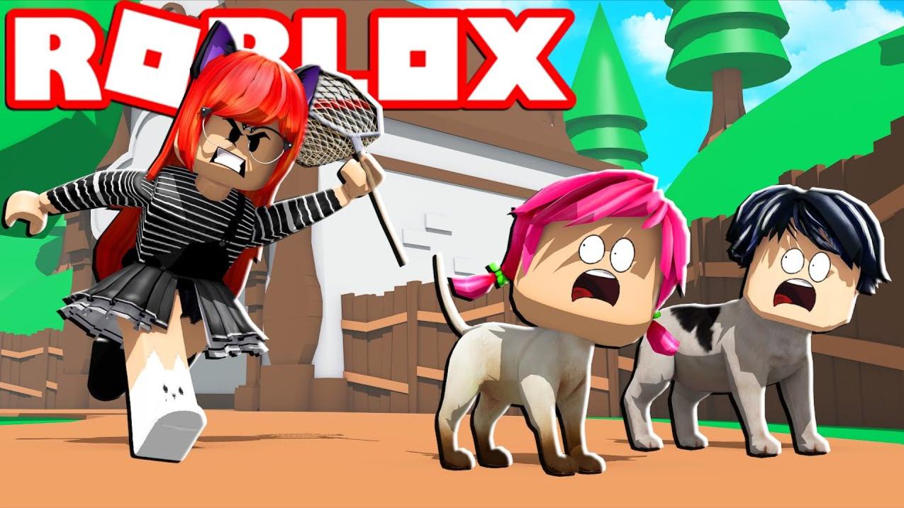 roblox野生動物大逃亡! 不要被人類抓到!