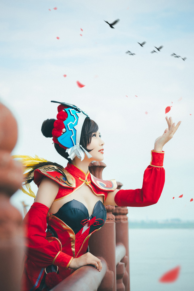 【cos】霸王别姬·虞姬 - acfun弹幕视频网 - 认真你就输啦 (?ω?