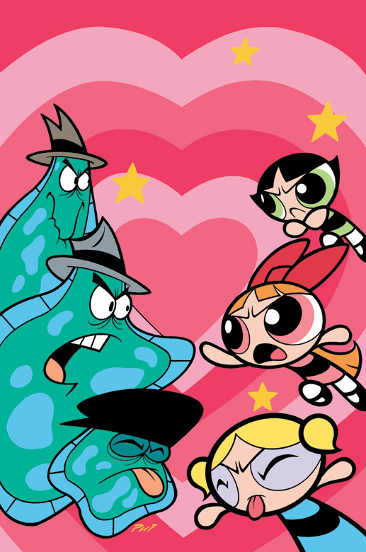 壁纸飞天小女警前54期漫画及电影版漫画封面无字版第一期壁纸专用