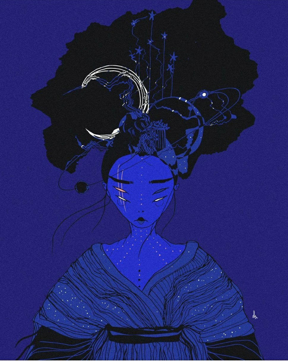 鬼魅插画魑魅魍魉插画师deadseagull