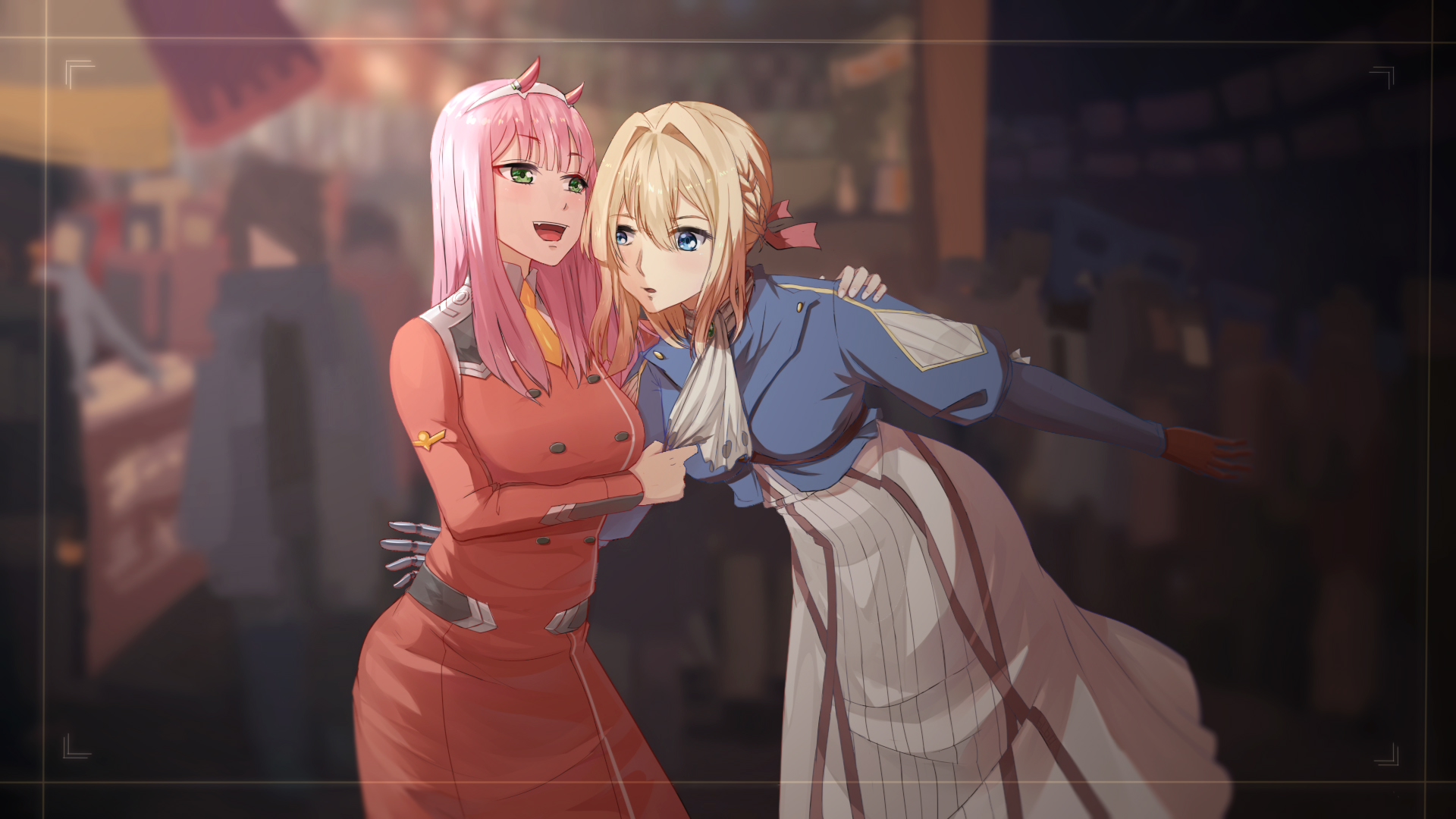 二次元美图动漫壁纸永恒的紫罗兰花园永远的薇尔莉特