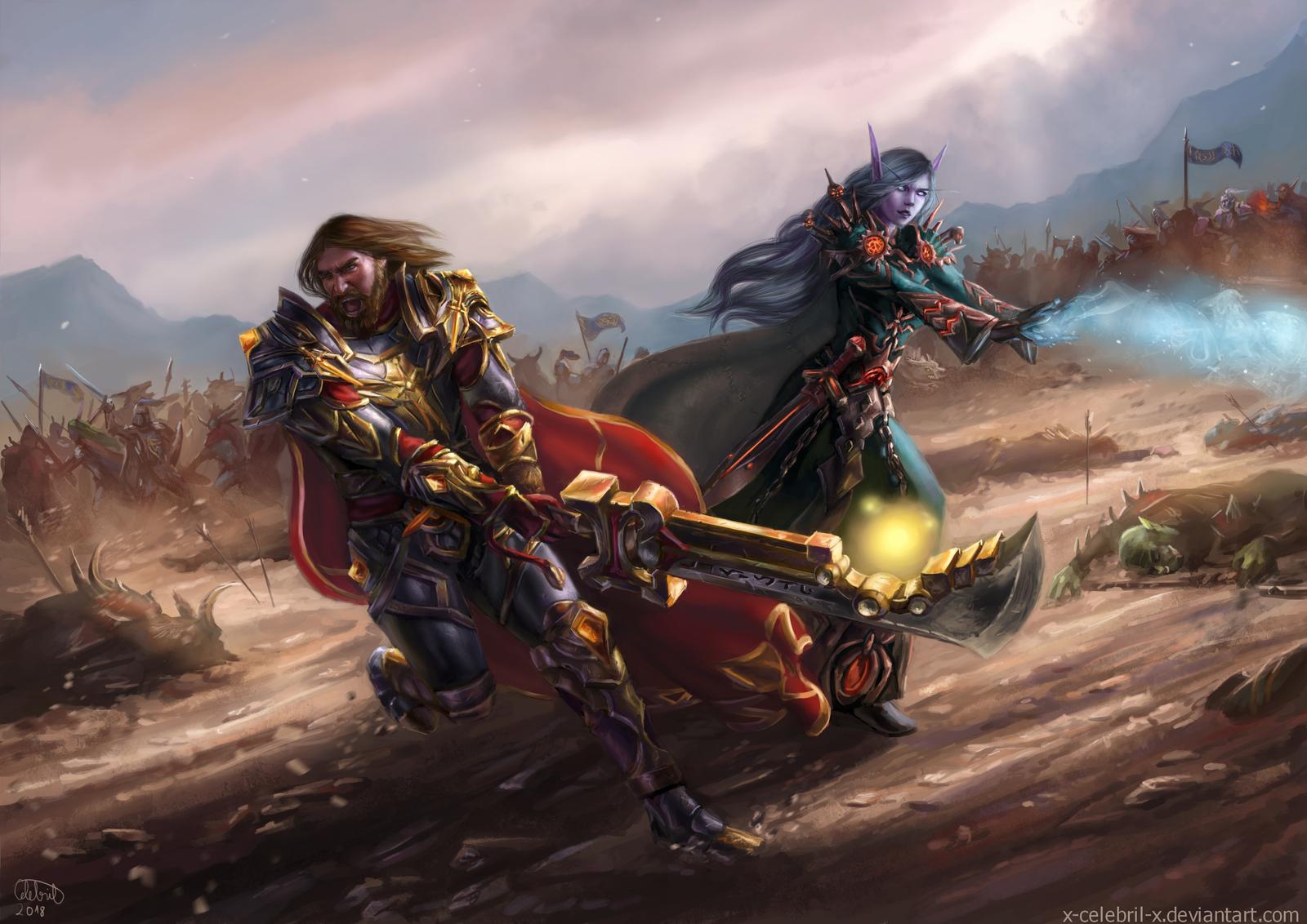 魔兽cg游戏原画设定