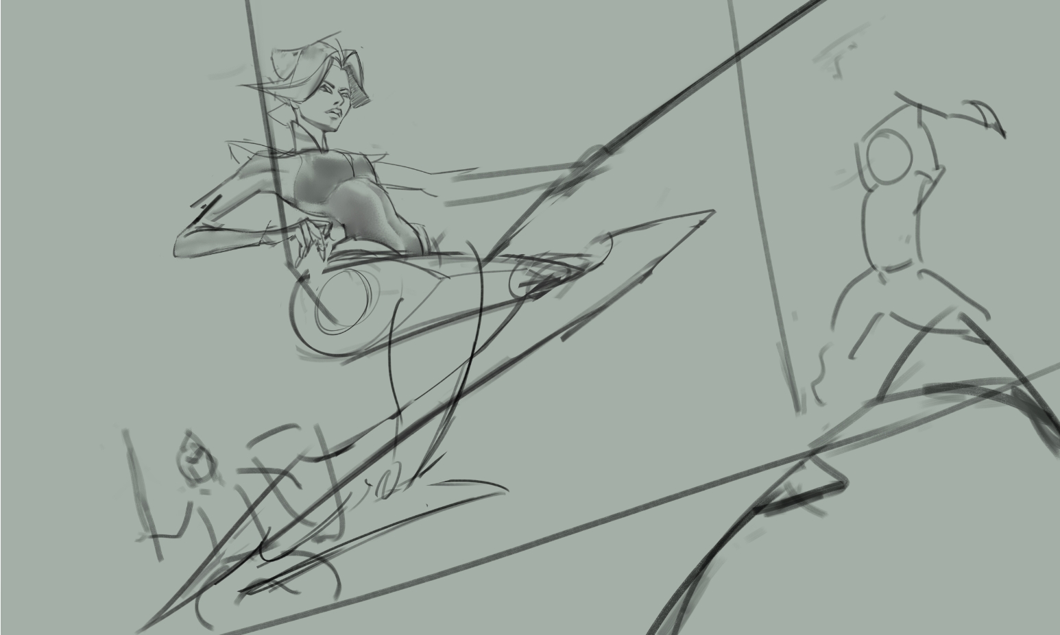 【画师修炼】英雄联盟-青钢影