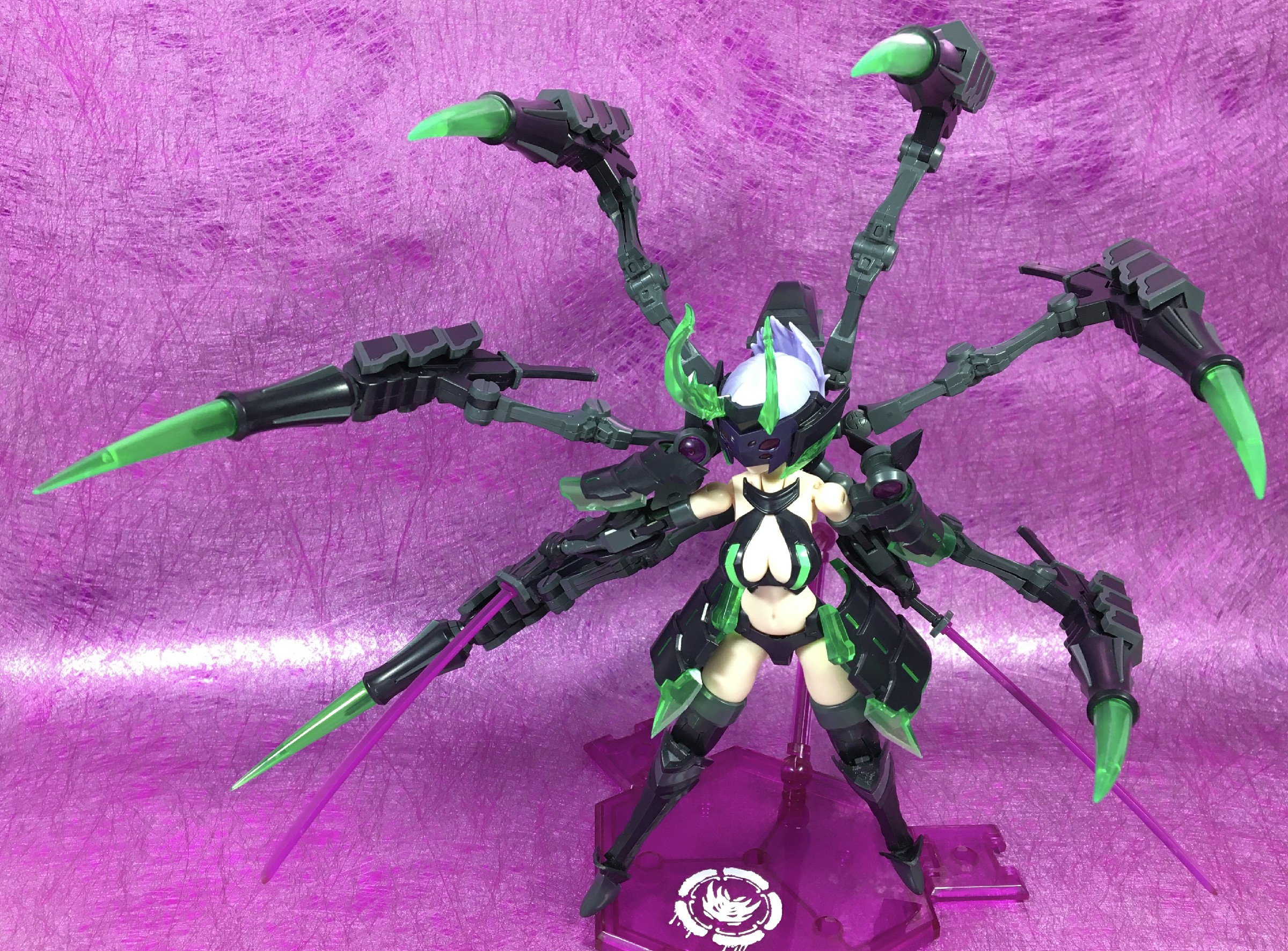 模玩测评御模道蜘蛛机娘阿拉克涅20