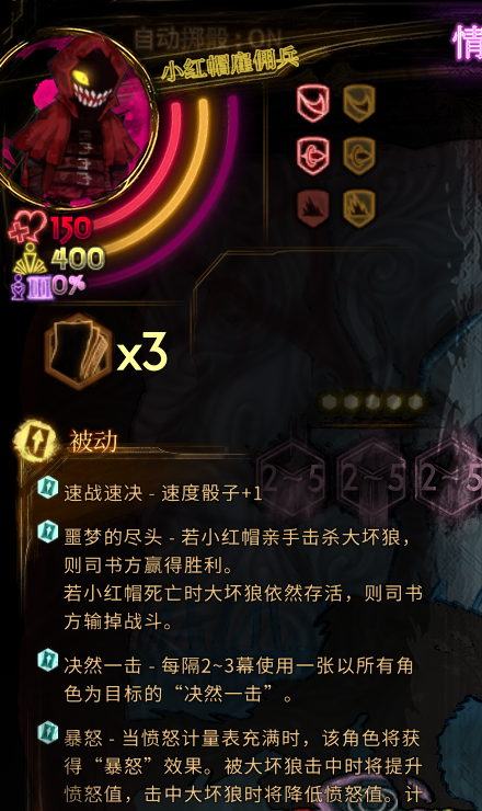 【废墟图书馆】小红帽雇佣兵讲解