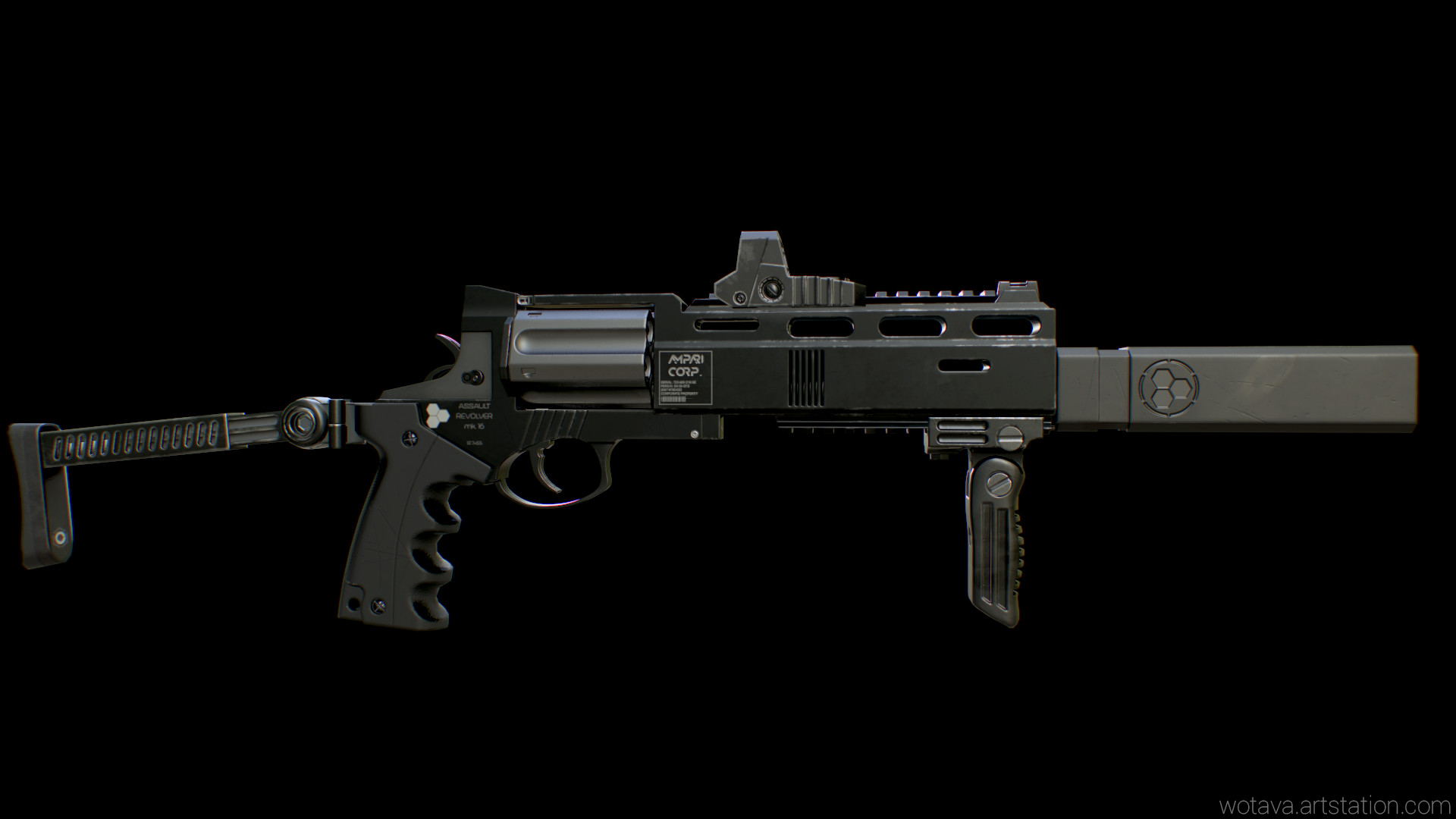 俄罗斯rsh127127毫米大口径左轮手枪