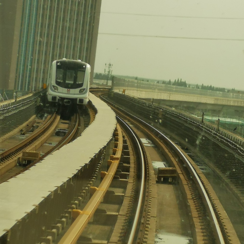 游图2021武汉轨道交通阳逻线21号线随拍