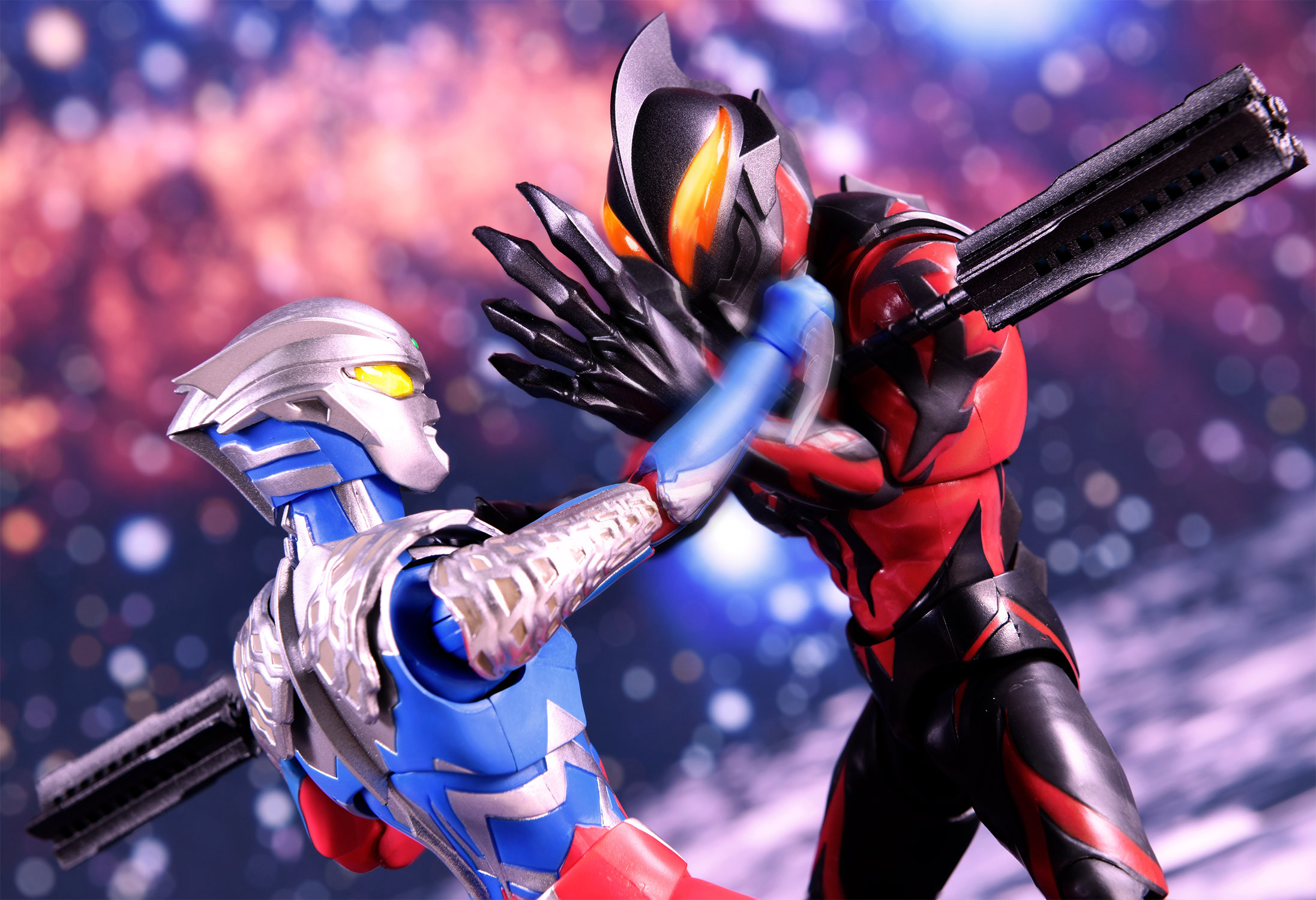 shf赛罗奥特曼vs贝利亚奥特曼