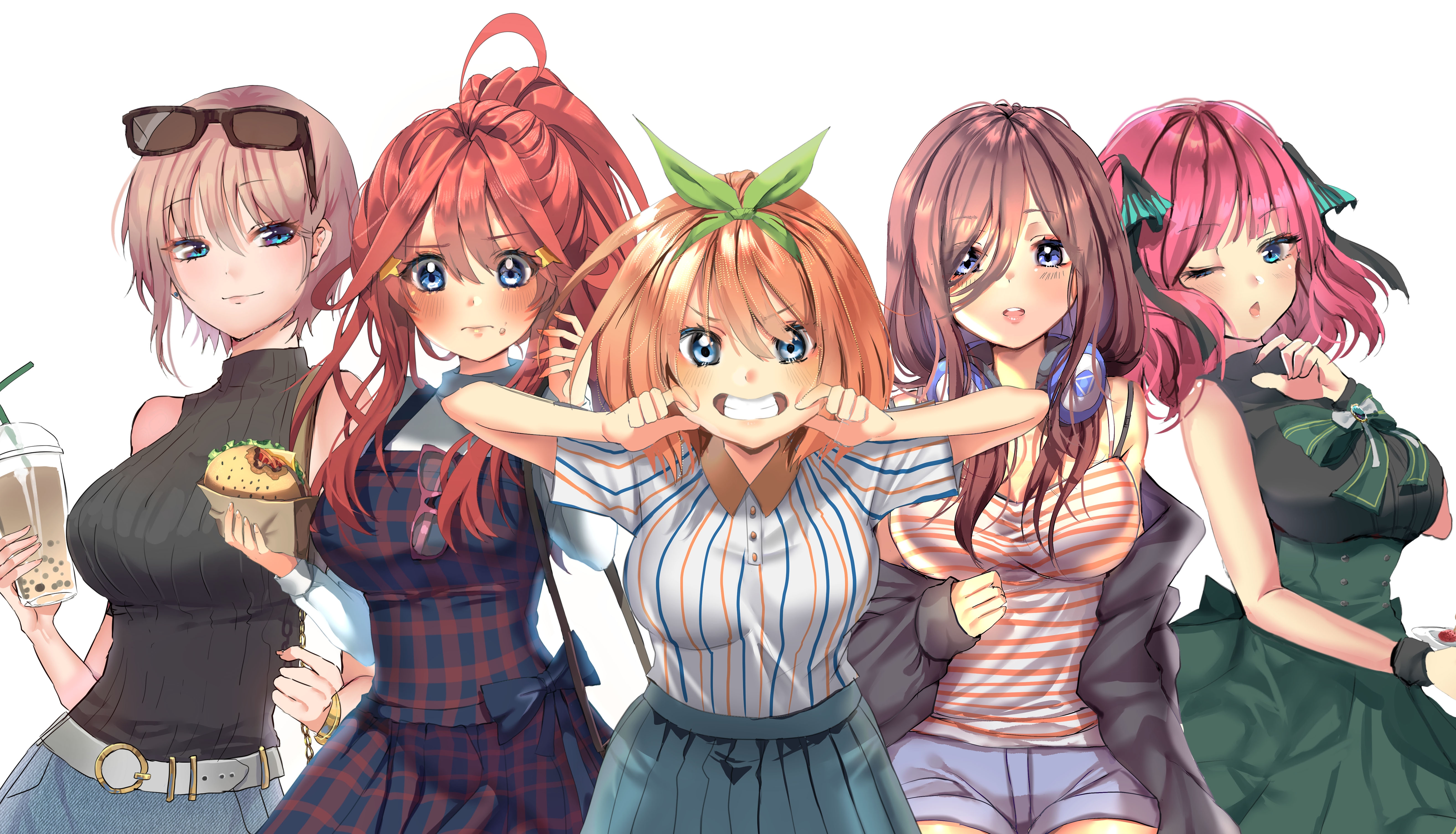 4k壁纸五等分的花嫁