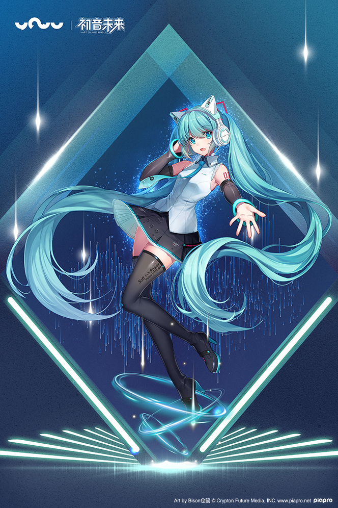 妖舞yowu F Nex Vocaloid 初音未来猫耳耳机ver 1 7手办开订