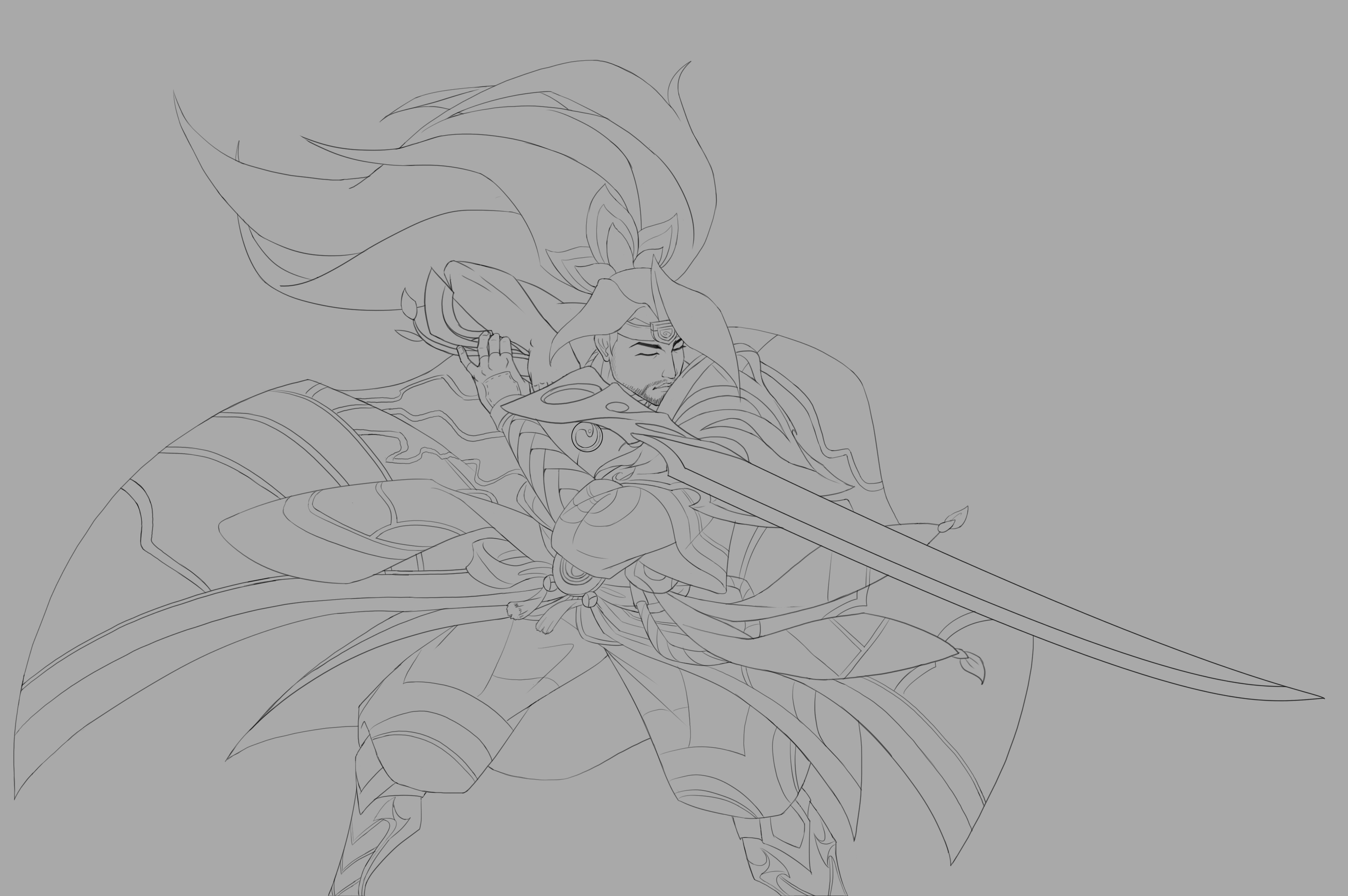 画师灵魂莲华亚索