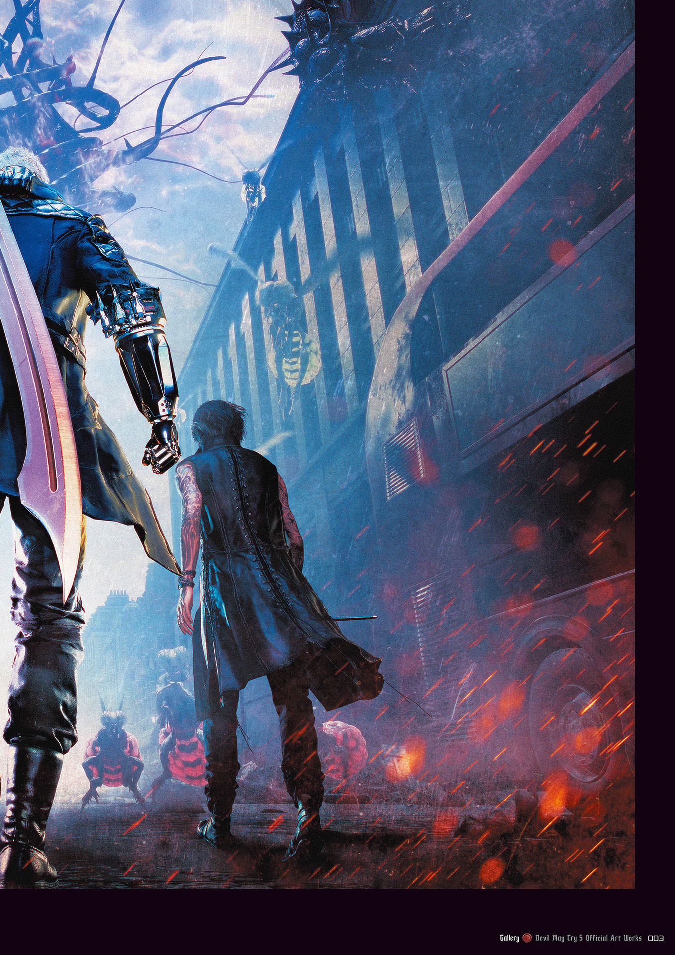 鬼泣5官方美术设定集devilmaycry5officialartworks