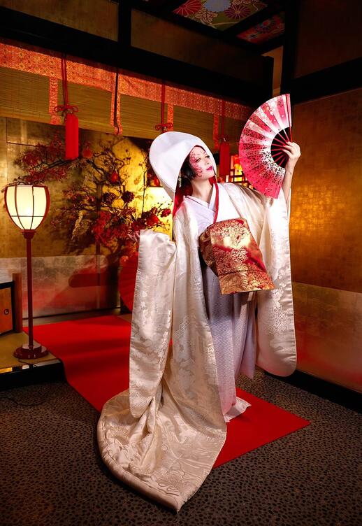 田中理惠cos彼岸花的白无垢