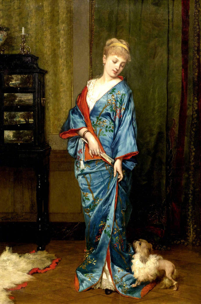 西方古代最昂贵的蓝色衣服西方油画蓝色来源是宝石