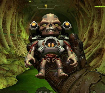 别问猛男为什么喜欢大头娃娃,问就是"可爱即正义"当然,doom slayer 的