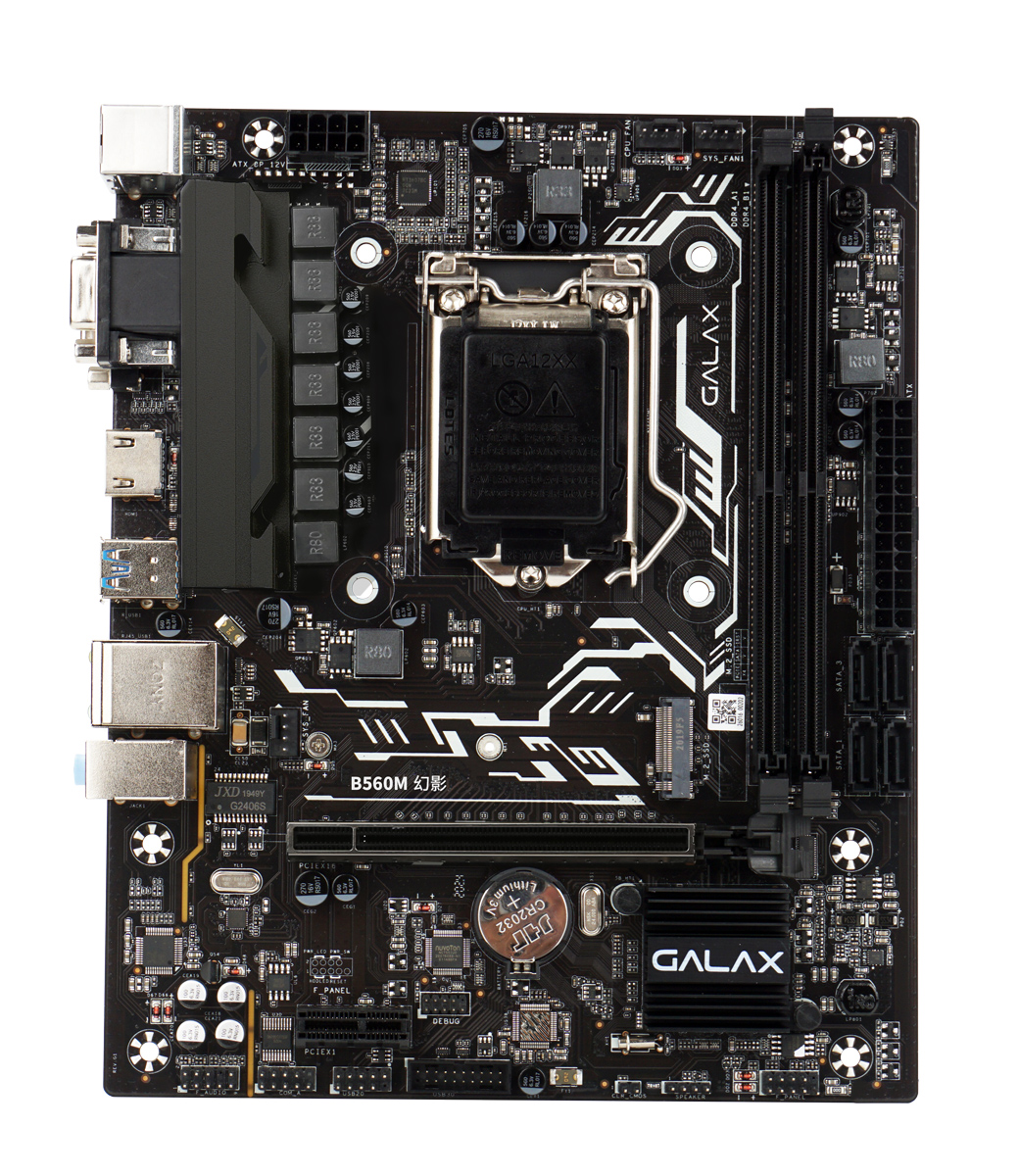 影驰b560/h510系列主板震撼降临 | 5力全开,全芯出击!