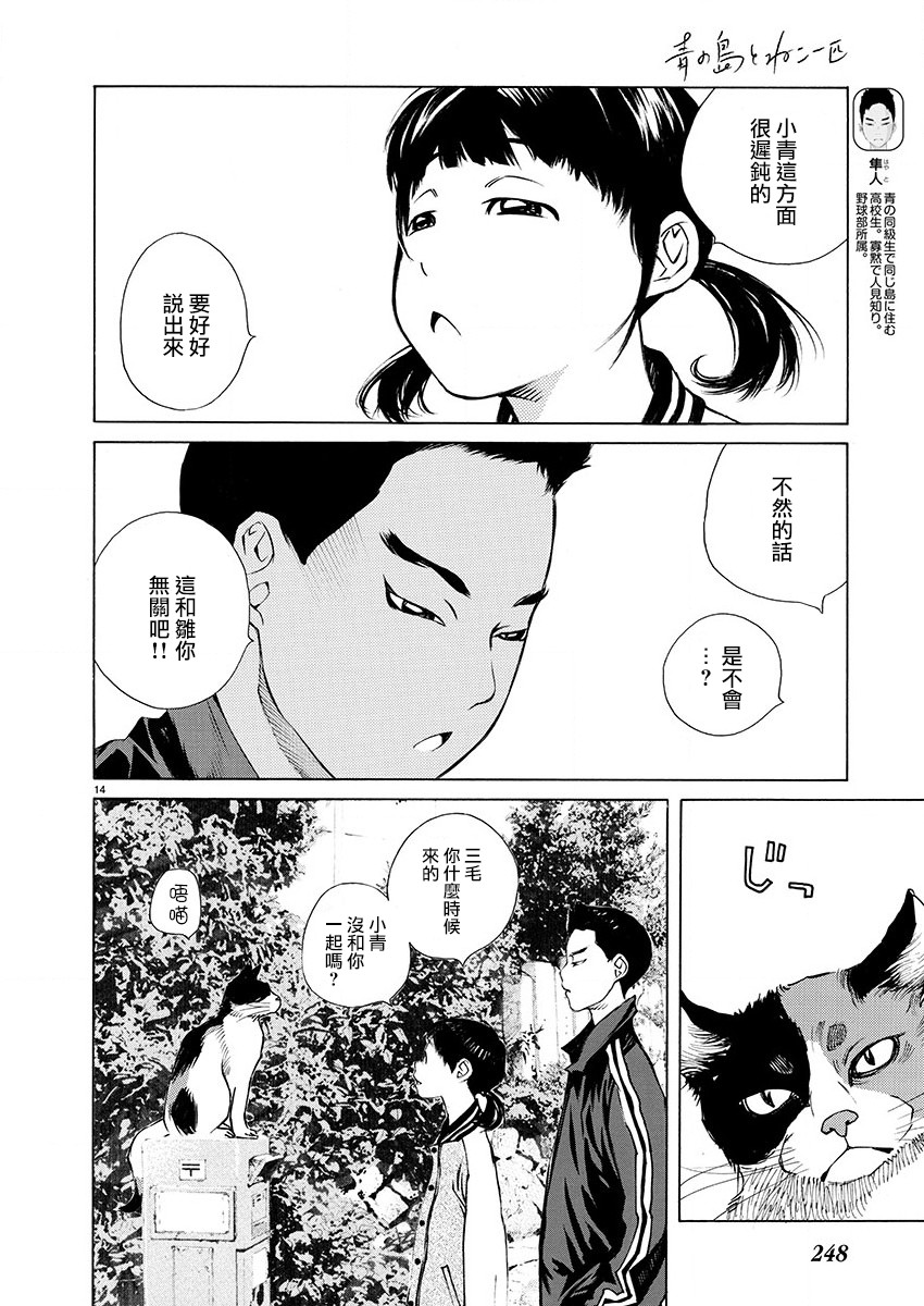 漫画 海岛与少女还有猫第19话