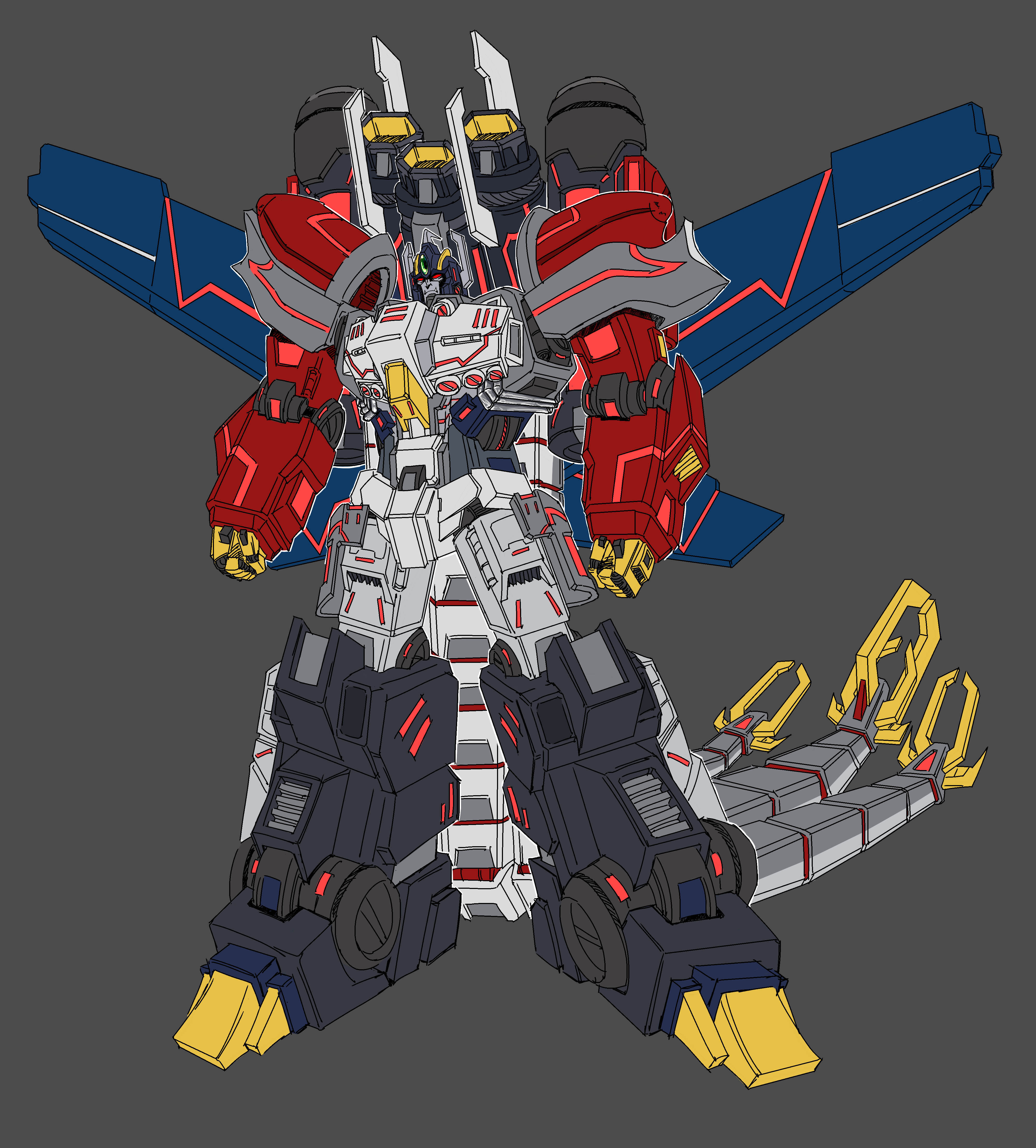 惊劫天gigatron变三威震天megatron半原创骑士柱变形形态粉碎shatter&