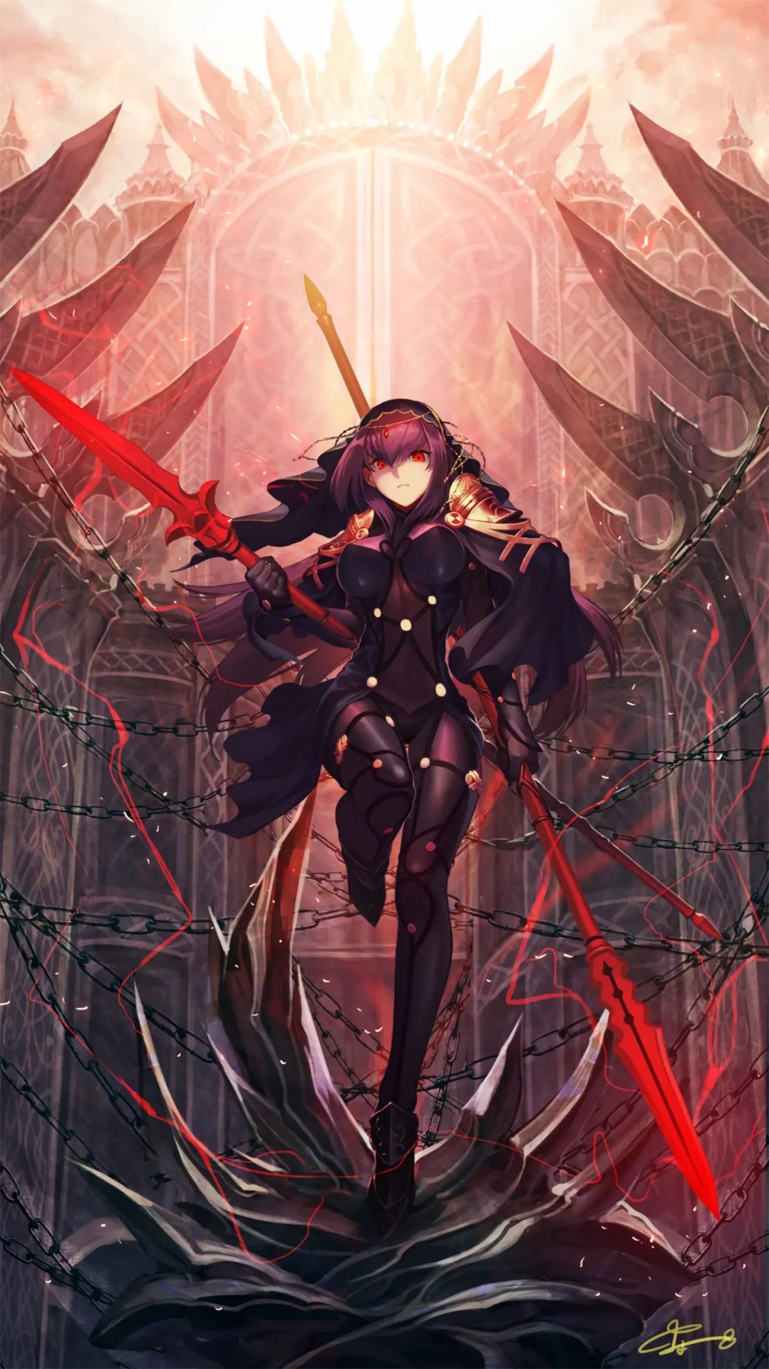 fategrandorder命运冠位指定スカサハスカディ斯卡哈斯卡蒂