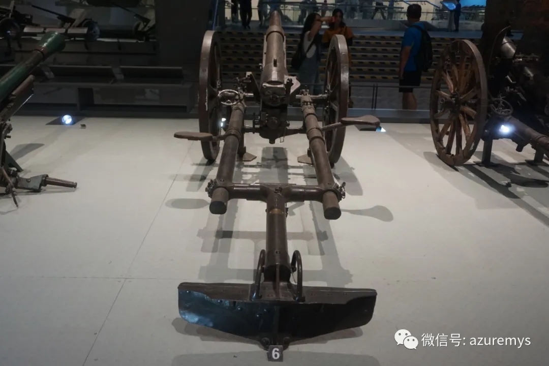 所谓"十年式山炮",就是著名的汉阳兵工厂民国10年(1921)仿制的山炮,而