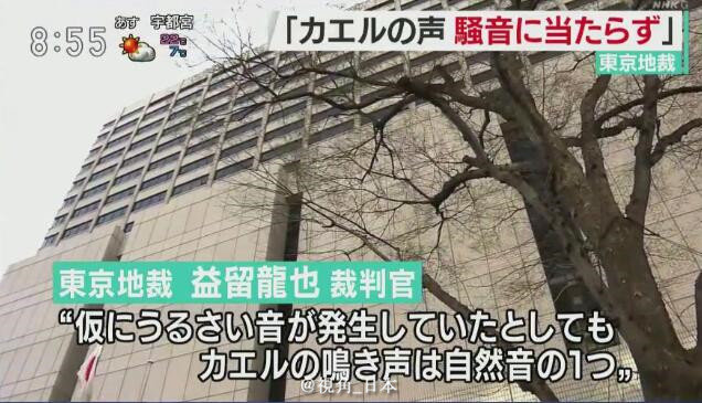 日本东京地方法院判定蛙叫不属于噪音 Acfun弹幕视频网 认真你就输啦 W ノ つロ