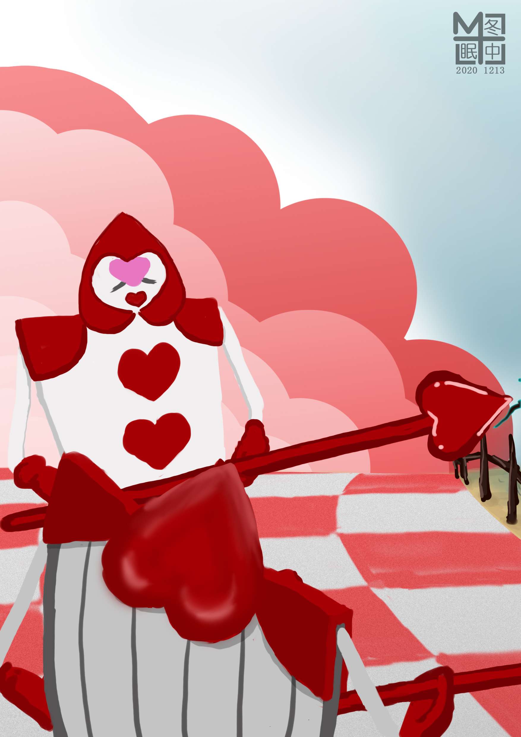 红队红蓝pk扑克兵