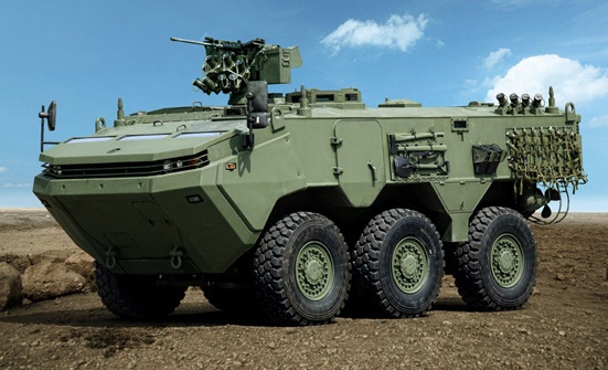 土耳其otokararma6x68x8轮式装甲运兵车