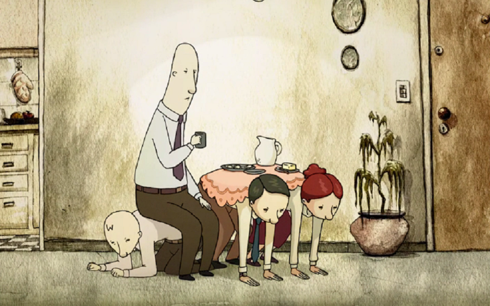 这部动画反应了人吃人的社会,在权贵面前,人类的卑劣无所遁形