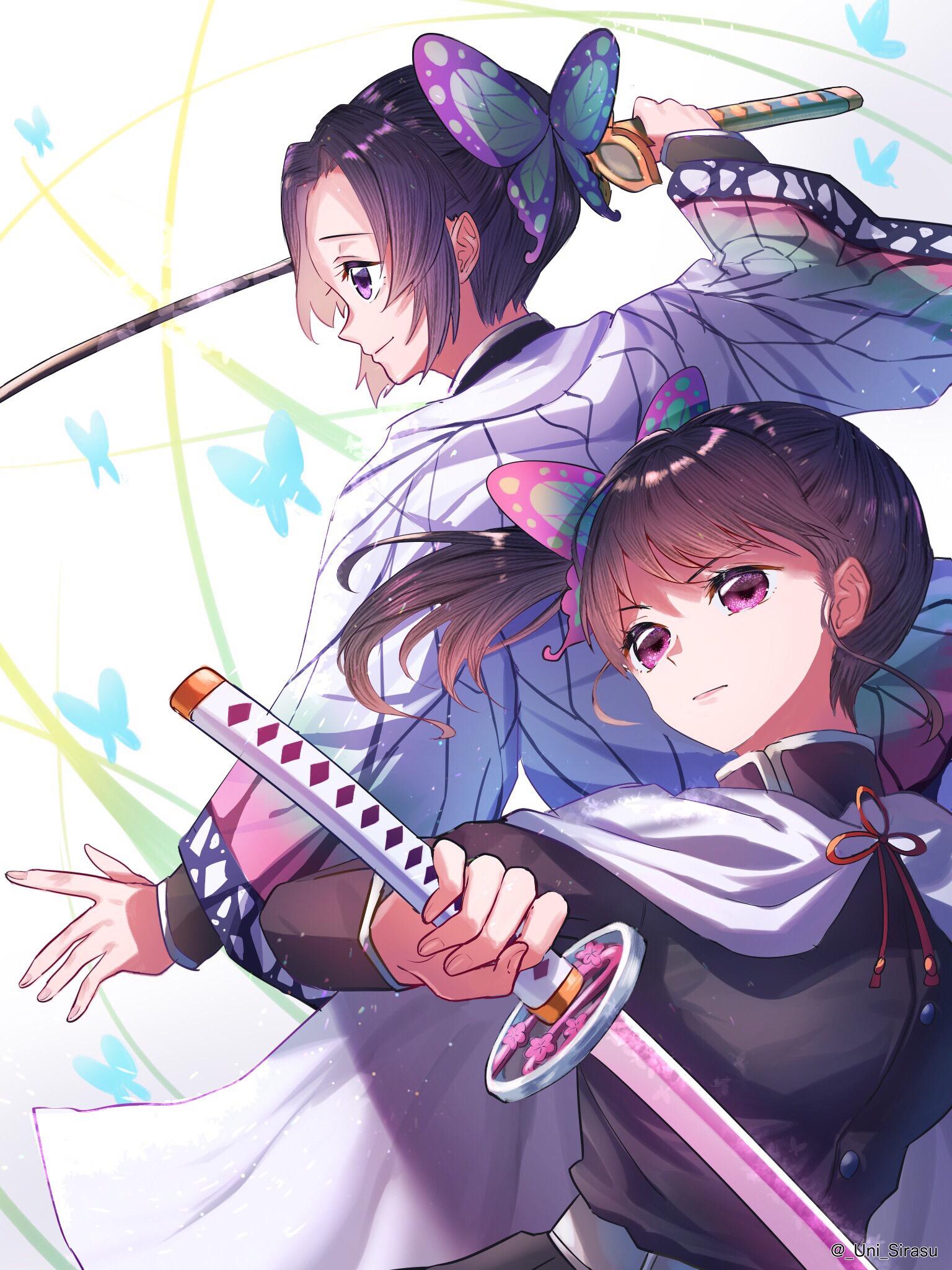 【p站插画002】《鬼灭之刃》,怎么哄香奈乎?